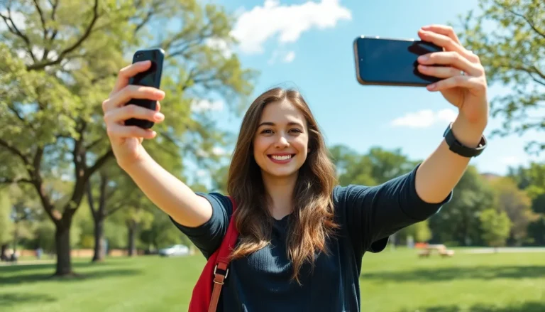 how to take a timer photo on iphone